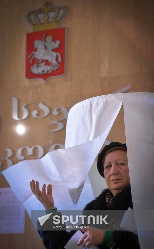 Georgia votes in presidential election