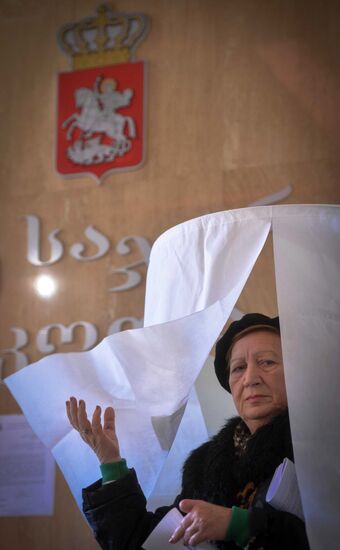 Georgia votes in presidential election