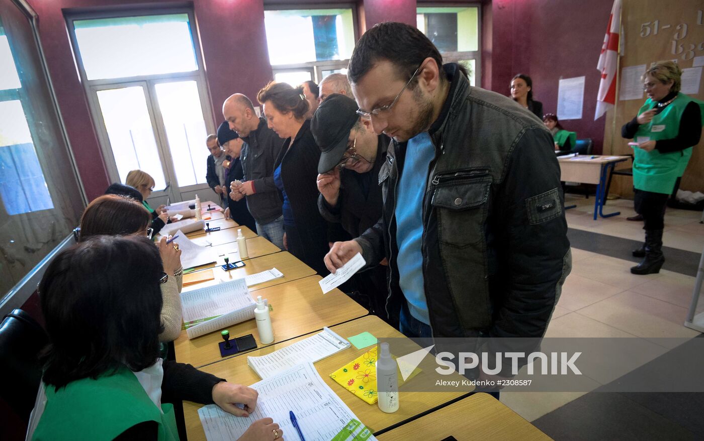 Georgia votes in presidential election