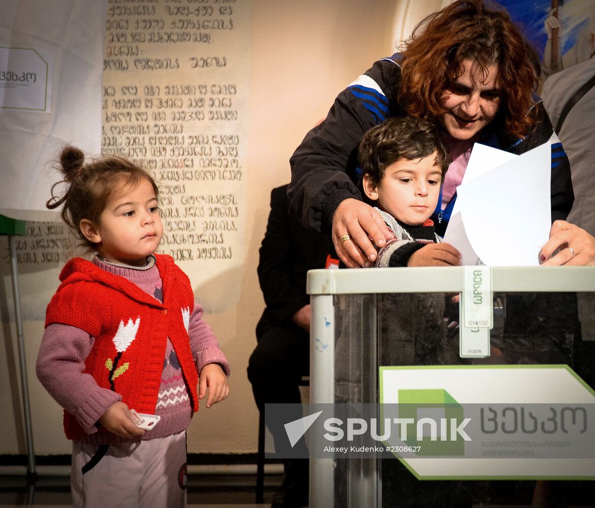 Georgia votes in presidential election