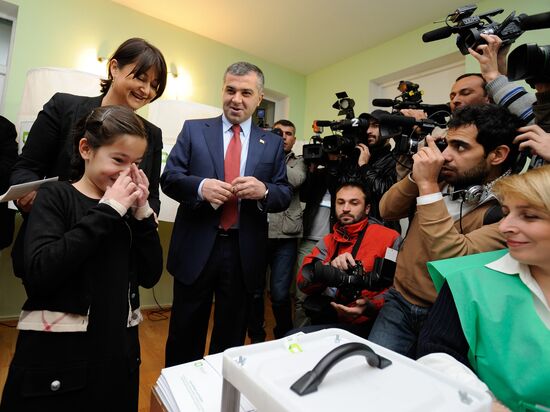 Georgia votes in presidential election