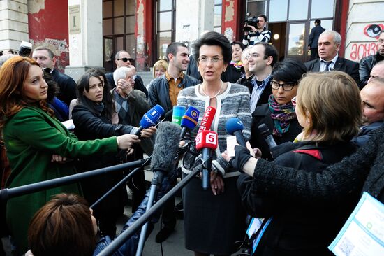 Georgia votes in presidential election