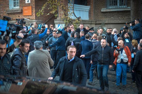 Georgia votes in presidential election