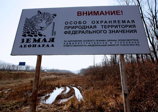 Land of the Leopard National Park in Primorye