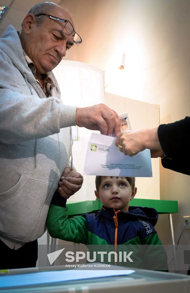 Georgia votes in presidential election