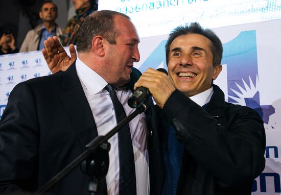 Giorgi Margvelashvili leads in Georgia's presidential election