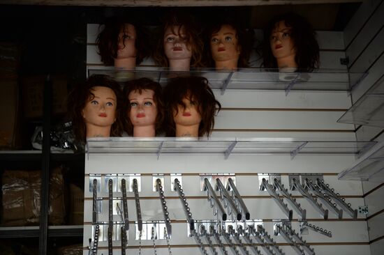 Police inspects Moscow Sadovod market