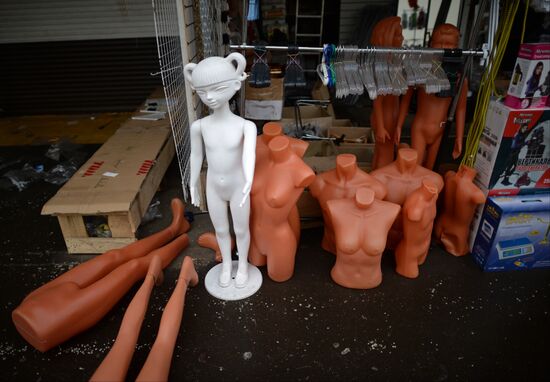 Police raid Moscow market "Sadovod"