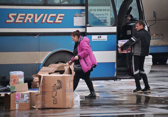 Police inspects Moscow Sadovod market