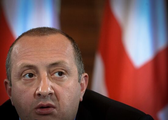 News conference by Bidzina Ivanishvili and Giorgi Margvelashvili