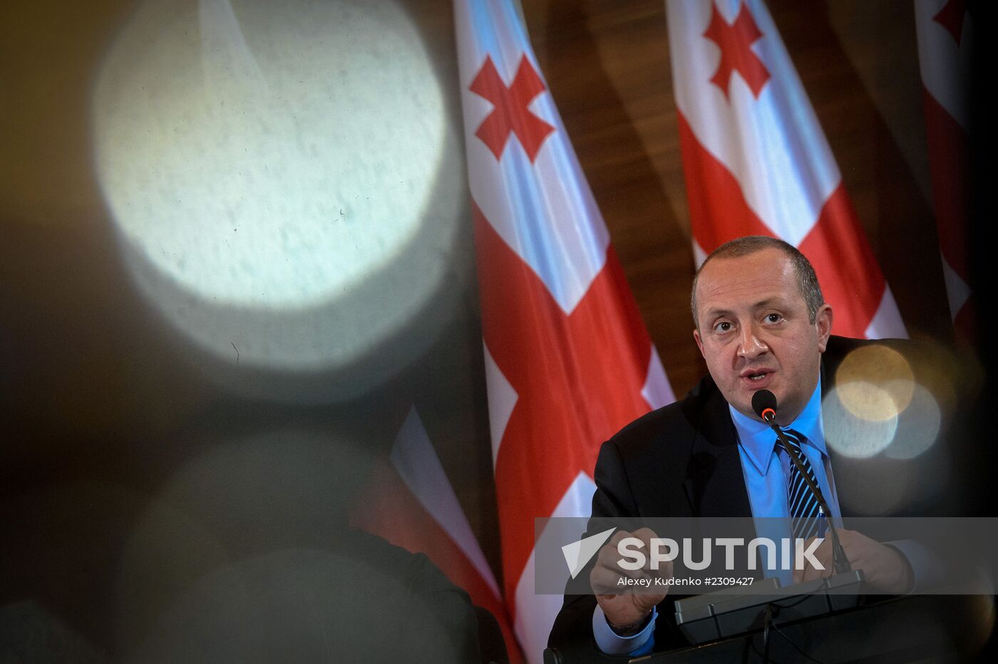 News conference by Bidzina Ivanishvili and Giorgi Margvelashvili