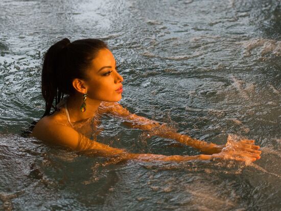 SPA-day for Miss Universe 2013 contestants