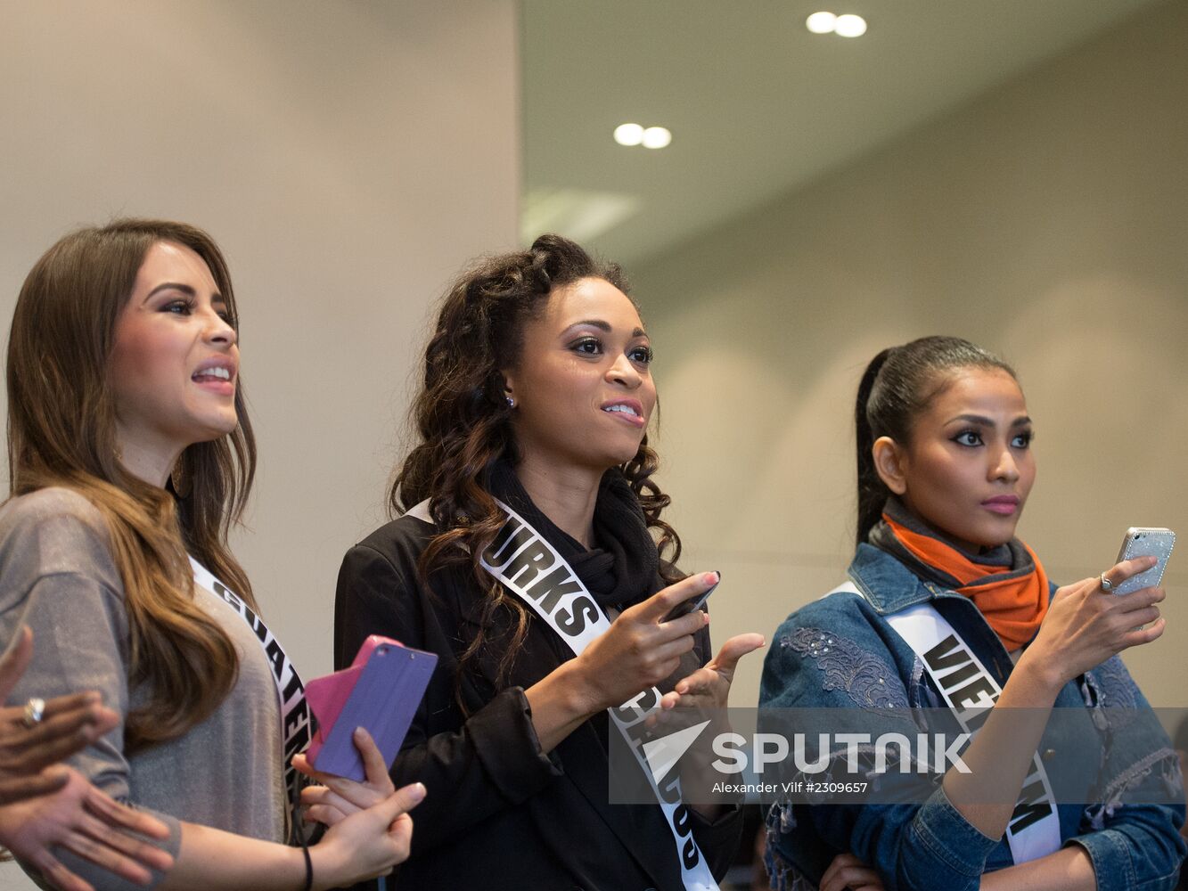 SPA-day for Miss Universe 2013 contestants