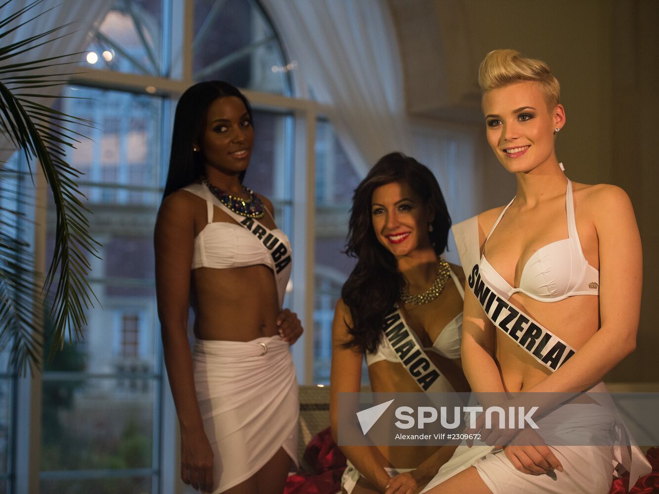 SPA-day for Miss Universe 2013 contestants