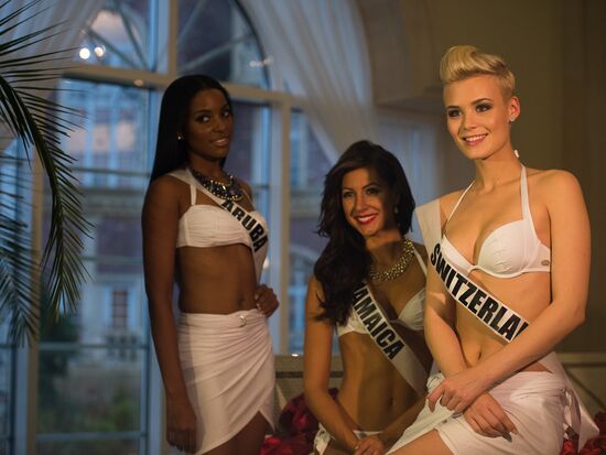SPA-day for Miss Universe 2013 contestants