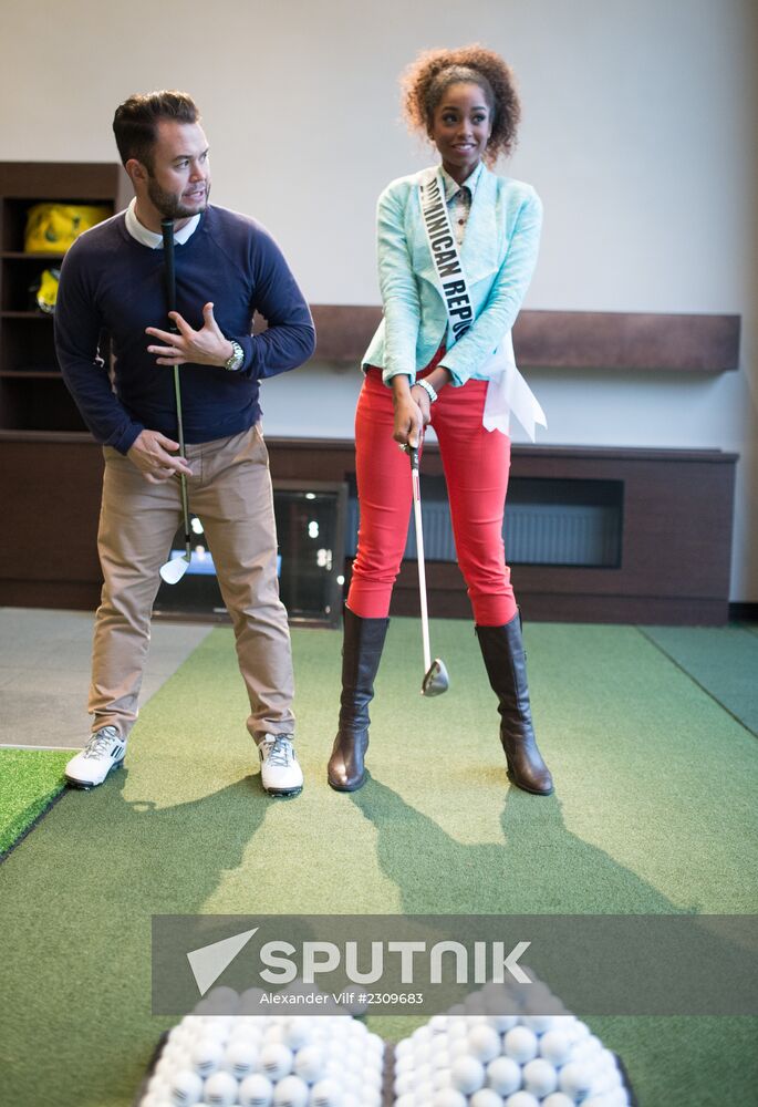 SPA-day for Miss Universe 2013 contestants