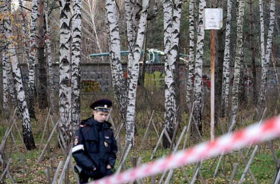 KA-52 helicopter crashed in Vykhino-Zhulebino district in Moscow