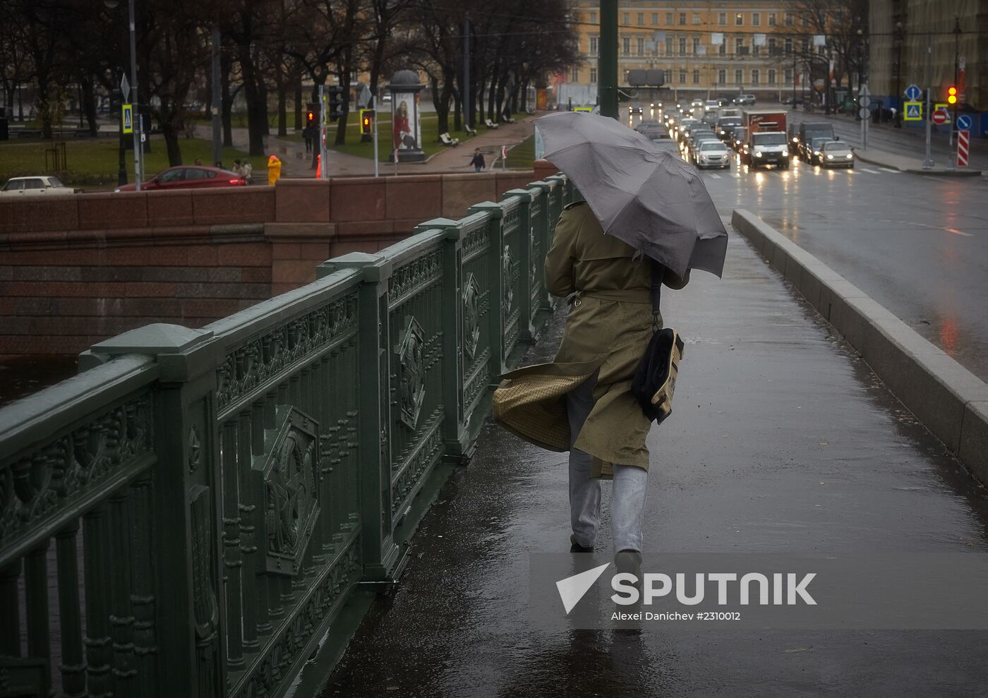 St. Jude storm in St. Petersburg