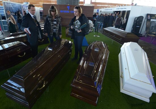 21st specialized exhibition of funeral services "Necropolis 2013"