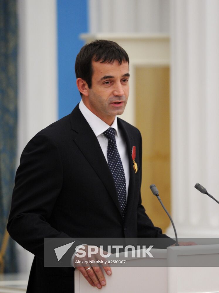 Vladimir Putin presented state decorations