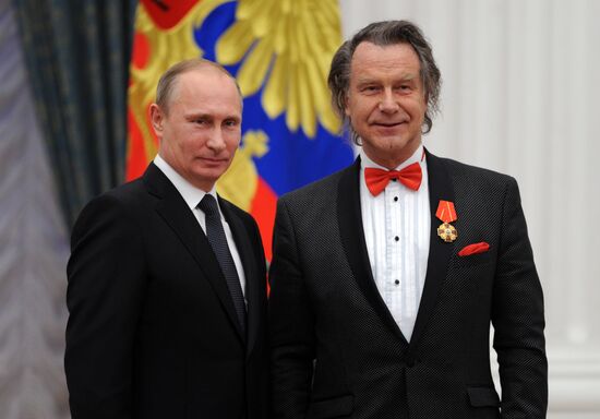 Vladimir Putin presented state decorations