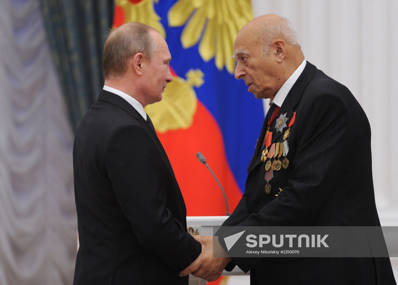 Vladimir Putin presented state decorations