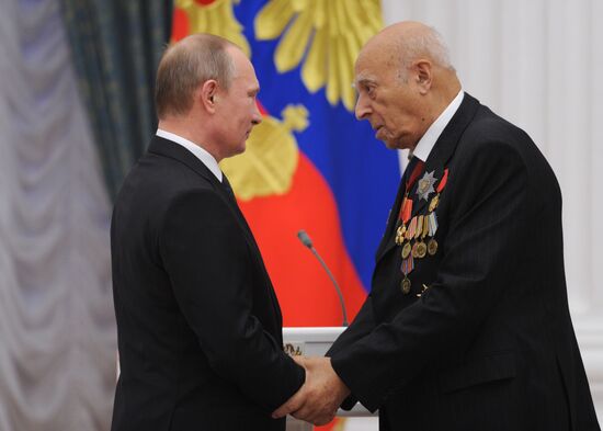 Vladimir Putin presented state decorations