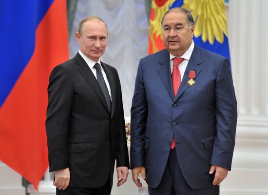 Vladimir Putin presented state decorations