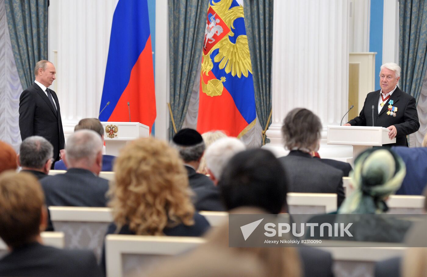 Vladimir Putin presented state decorations