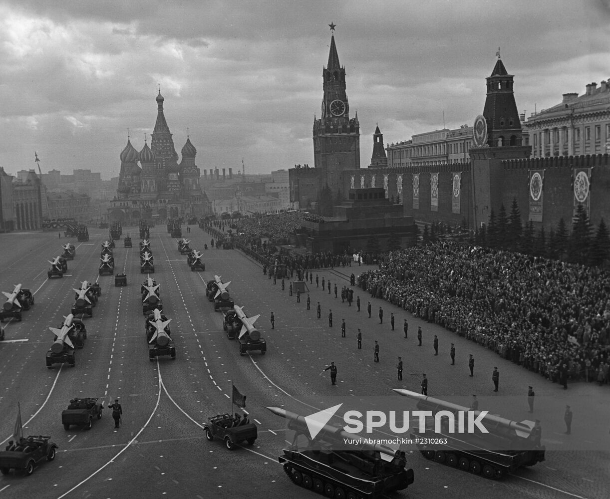 May Day parade on Red Square