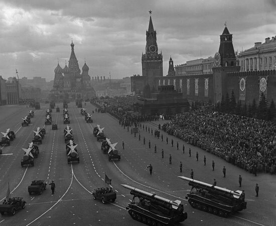May Day parade on Red Square