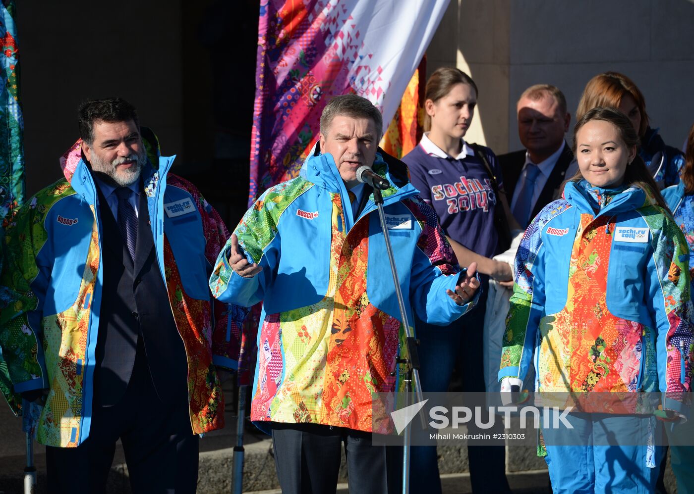 Official Sochi 2014 uniform presentation