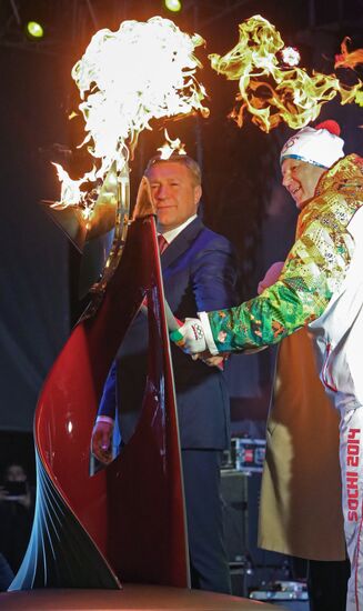 Olympic Torch Relay. Kaliningrad Region