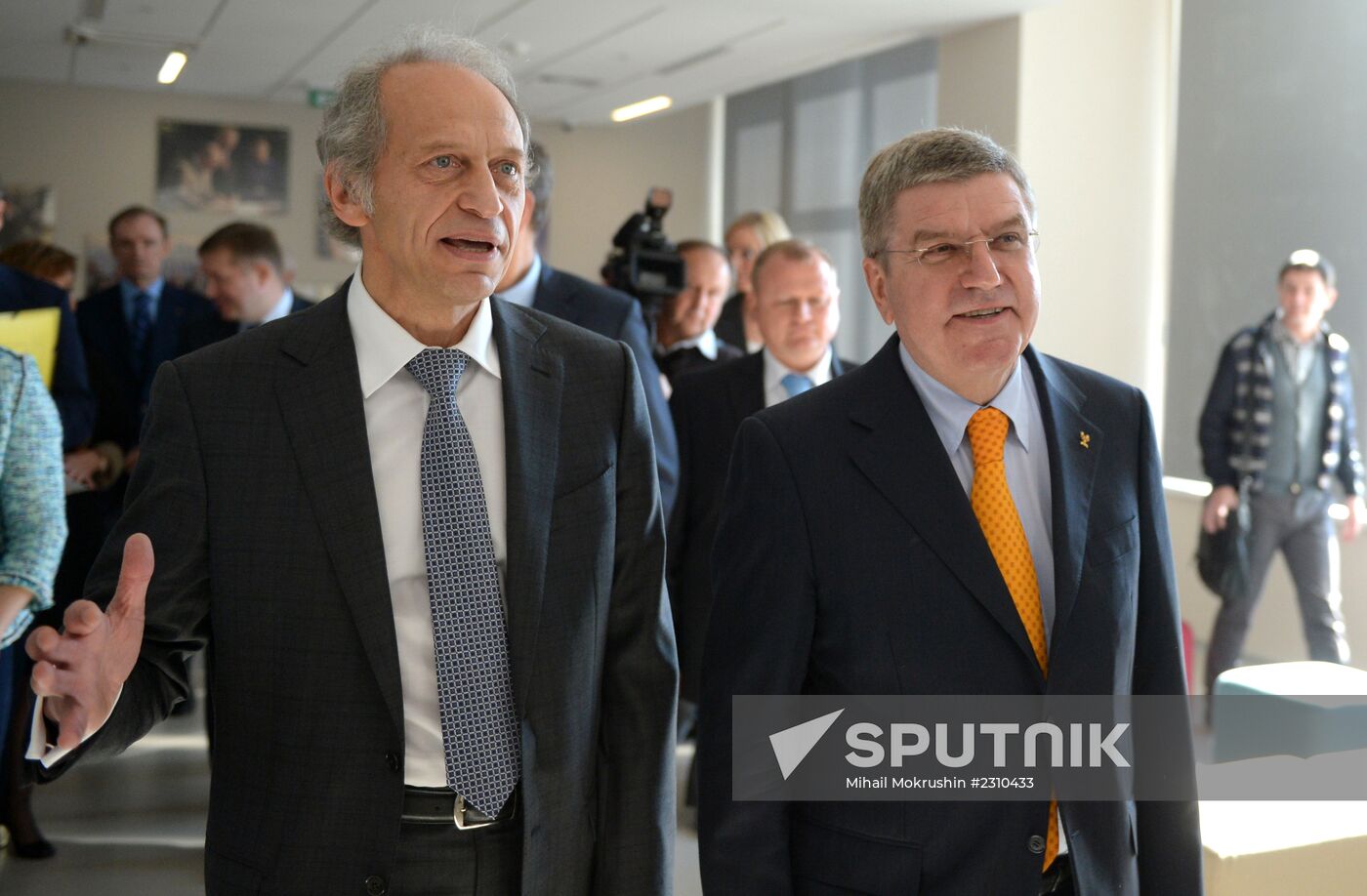 IOC Chairman visits Olympic University campus