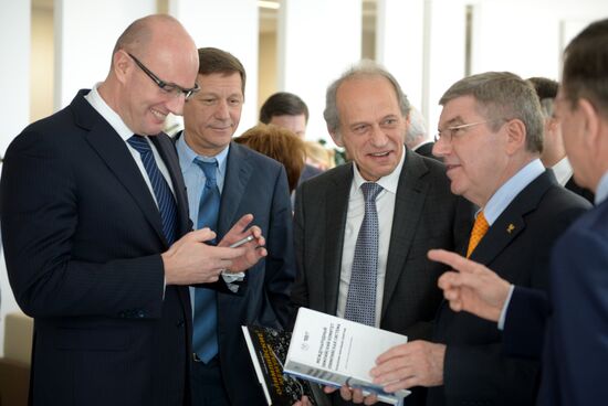 IOC Chairman visits Olympic University campus
