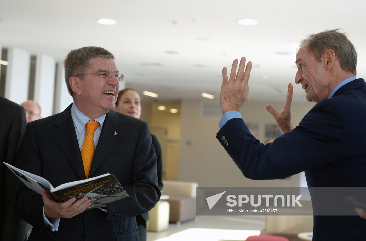 IOC Chairman visits Olympic University campus