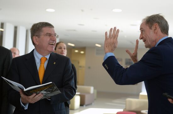 IOC Chairman visits Olympic University campus