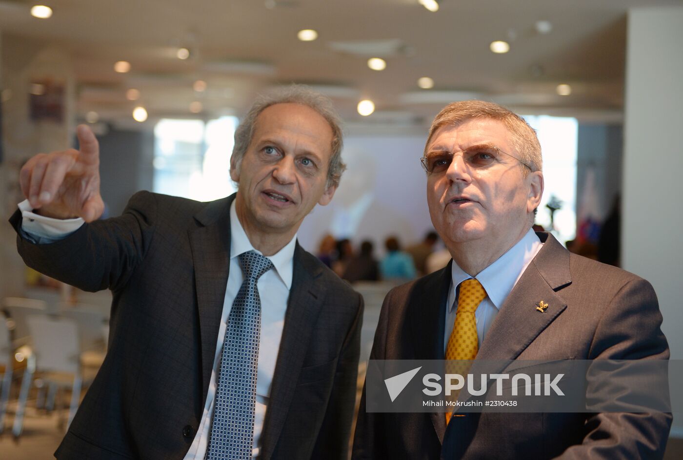 IOC Chairman visits Olympic University campus