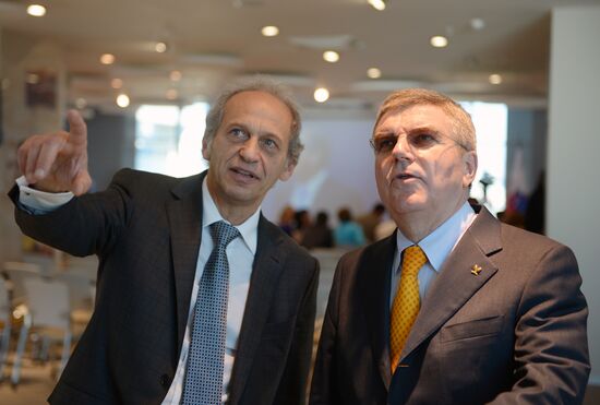 IOC Chairman visits Olympic University campus