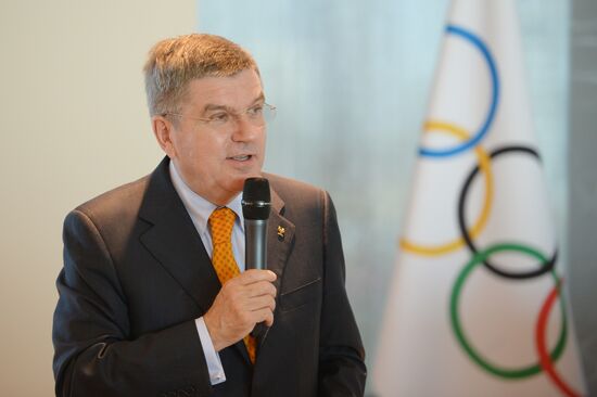 IOC Chairman visits Olympic University campus