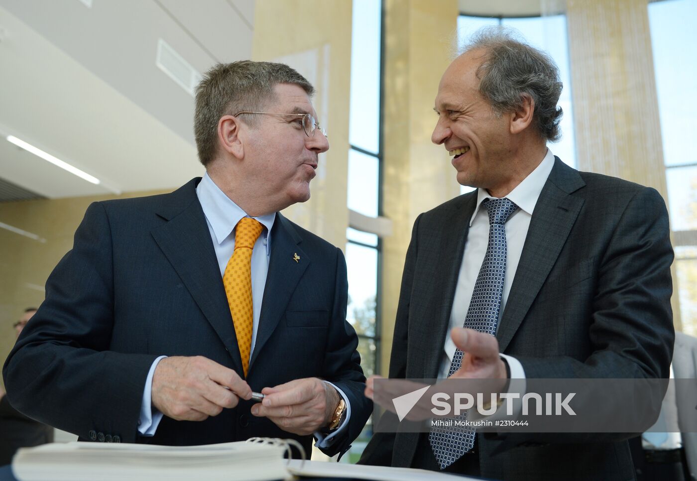 IOC Chairman visits Olympic University campus