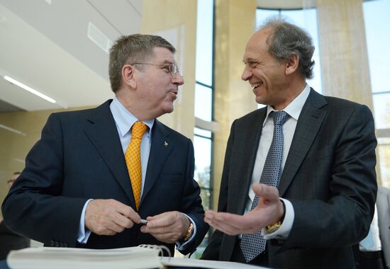 IOC Chairman visits Olympic University campus