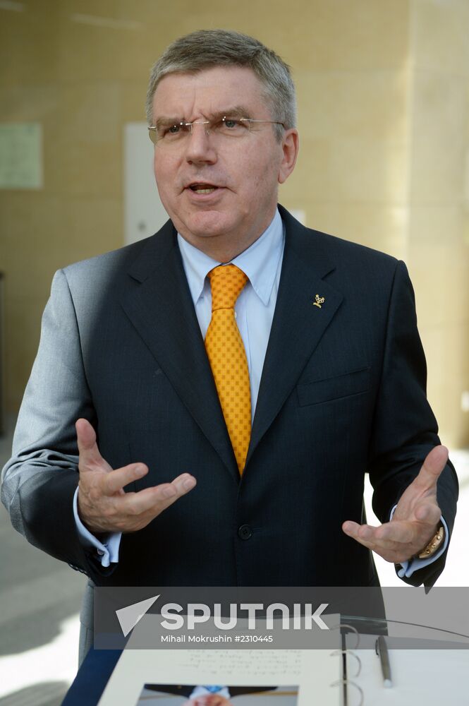 IOC Chairman visits Olympic University campus