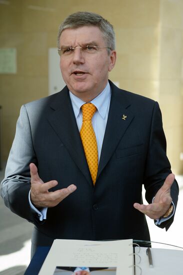 IOC Chairman visits Olympic University campus