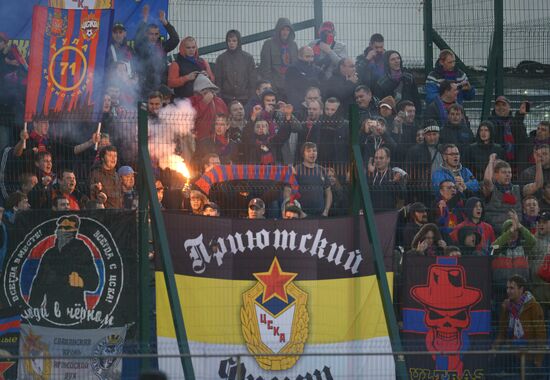 Russian Football Cup. Khimik vs. CSKA