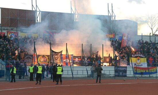 Russian Football Cup. Khimik vs. CSKA