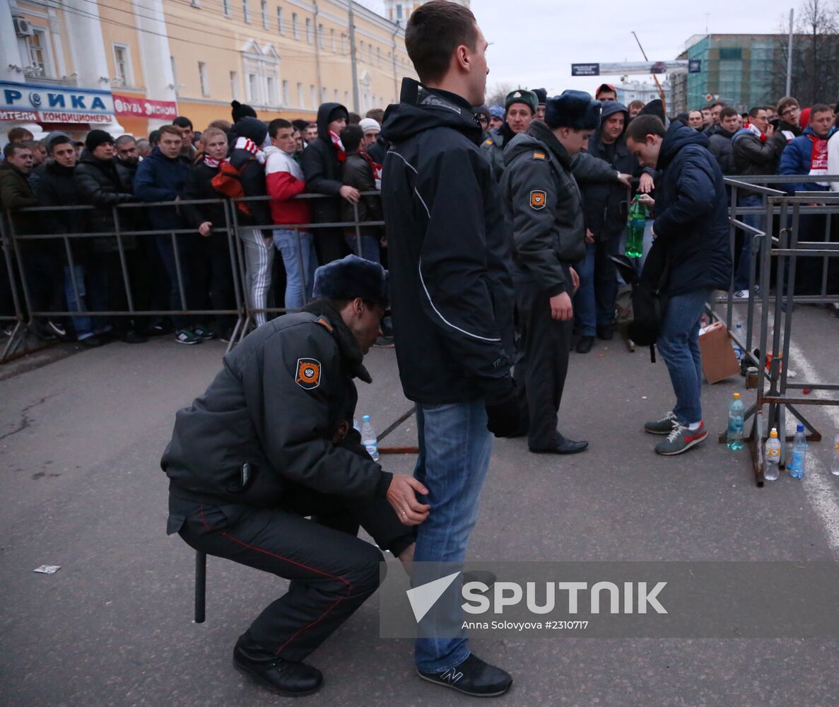 Russian Football Cup. Shinnik vs. Spartak