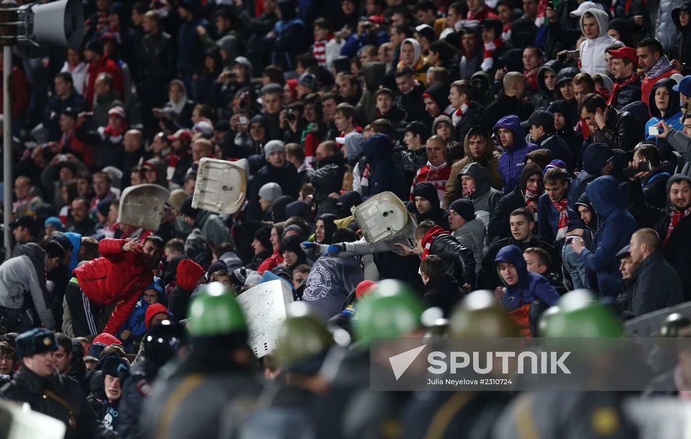 Russian Football Cup. Shinnik vs. Spartak