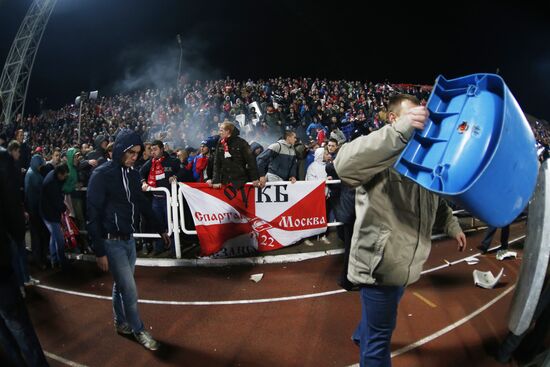 Russian Football Cup. Shinnik vs. Spartak