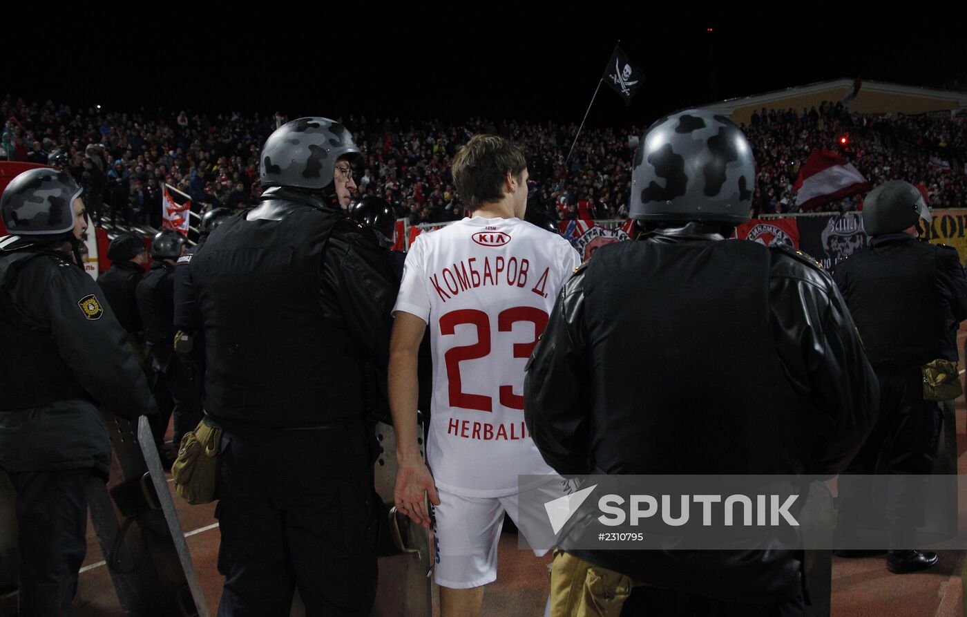 Russian Football Cup. Shinnik vs. Spartak